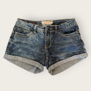 Y2K Hot Kiss Brand Bootie Shorts